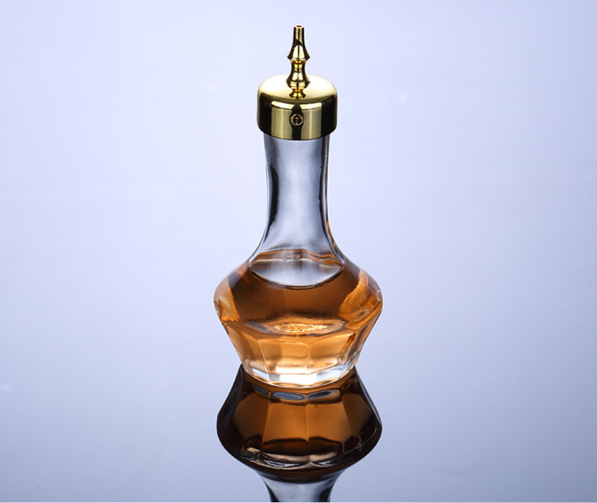Japanese Bitters Bottle - Lead-Free Crystal Glass
